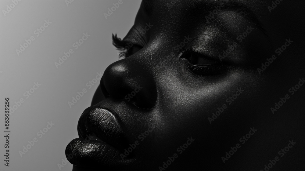 Beautiful black woman with perfect skin Beautiful black woman with perfect skin