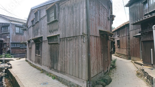 Wallpaper Mural 宿根木町並み Torontodigital.ca