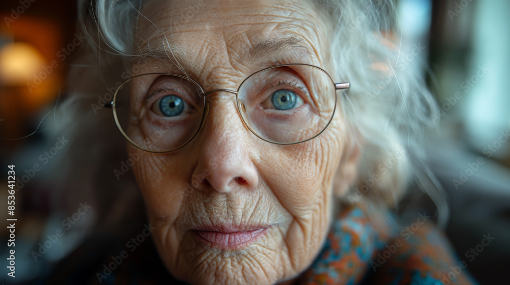 Frau Porträt, Seniorin Frau Porträt, Seniorin