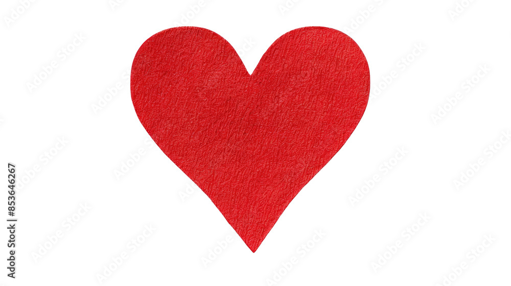Red heart on a transparent background Red heart on a transparent background