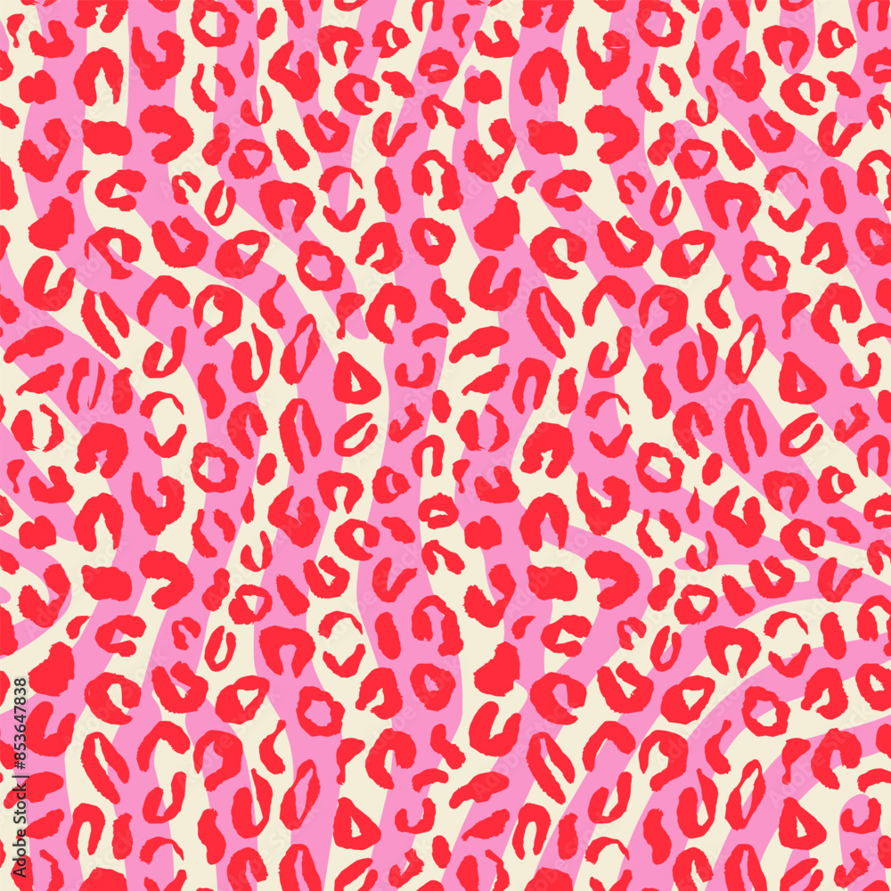 Abstract animal skinand fur print seamless pattern with nature hand drawn shapes, spots, dots and lines with textures. Vibrant jungle boho print. Modern exotic collage geometric vector illustration Abstract animal skinand fur print seamless pattern with nature hand drawn shapes, spots, dots and lines with textures. Vibrant jungle boho print. Modern exotic collage geometric vector illustration