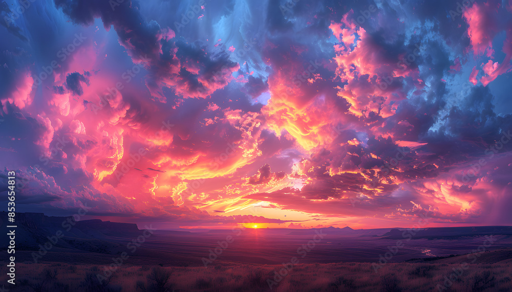 Obraz premium sky background