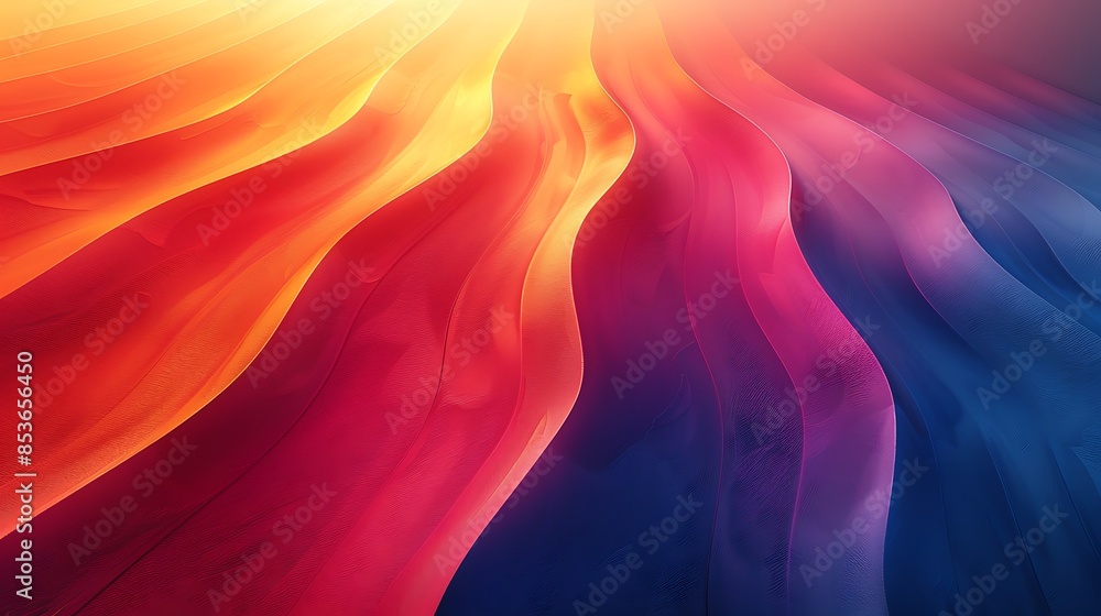 Chevron patterns phasing in and out in a gradient, creating a wavelike illusion. The design