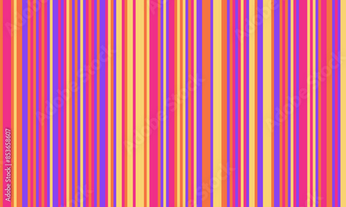 Wallpaper Mural Pattern of vertical stripes, colorful thin and thick lines. Irregular stripe background, vector seamless texture. Abstract striped geometric design in bright colors. Torontodigital.ca