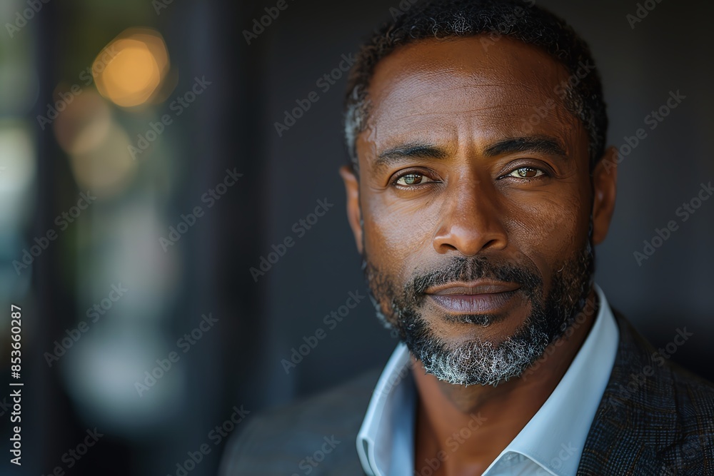 Closeup of a diverse professional, focused look, sleek office setting, sharp focus, business attire, natural light, high detail Closeup of a diverse professional, focused look, sleek office setting, sharp focus, business attire, natural light, high detail