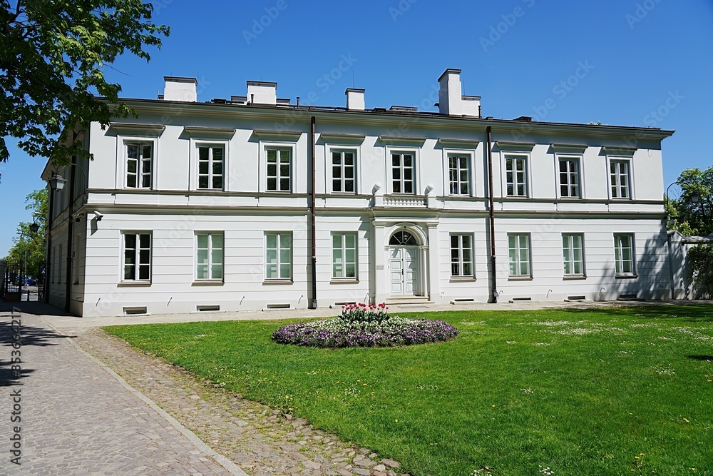 Former inn in European Warsaw city in Poland Former inn in European Warsaw city in Poland