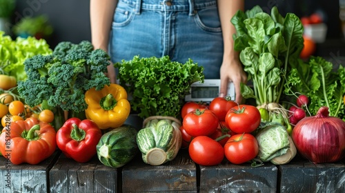 fresh vegetables and fruits