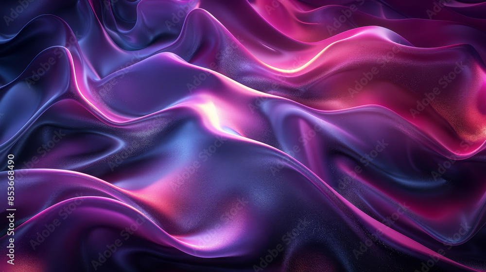 captivating dark 3D abstract with fluid shapes and an ethereal glow Generative AI captivating dark 3D abstract with fluid shapes and an ethereal glow Generative AI