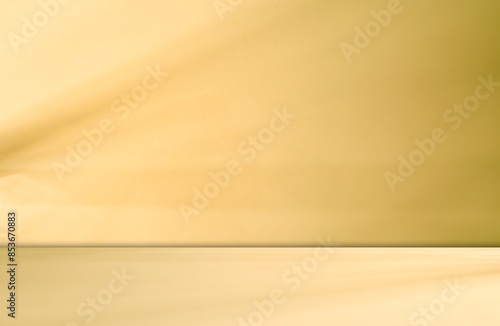 Background Wall Studio Shadow Kitchen Podium Table Product Backdrop Room Orange Beige Pattern Gradient Light Autumn Mockup Cosmetic Abstract Cream Color Pastel Texture Scene Summer Loft Scene Template