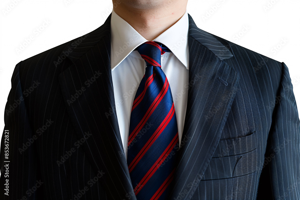 a person wearing a suit and tie a person wearing a suit and tie