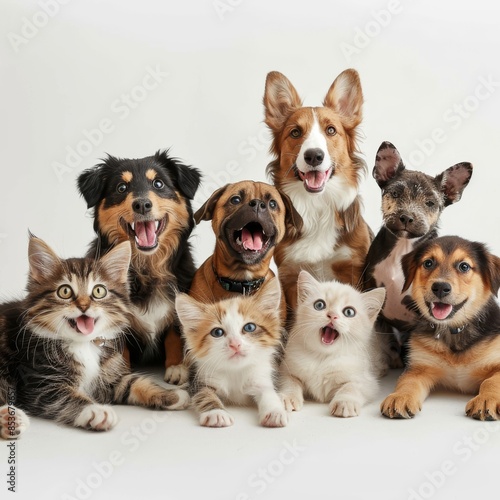 group of pets © fan