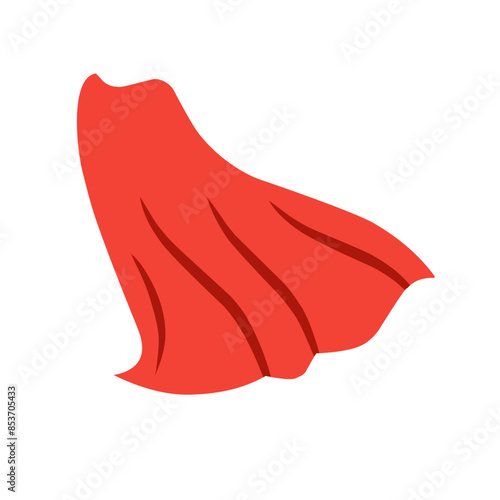 Superhero red cape 
