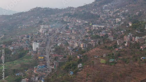 Wallpaper Mural Beautiful view of Gorkha city Gorkha. Torontodigital.ca