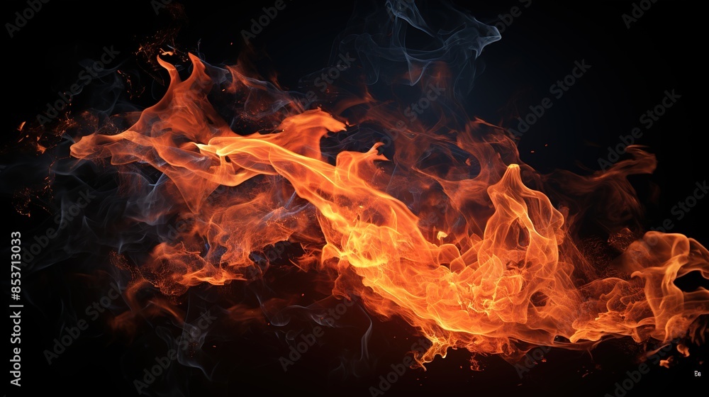 fire on black fire on black