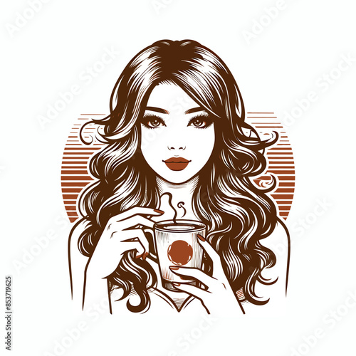 woman with hair