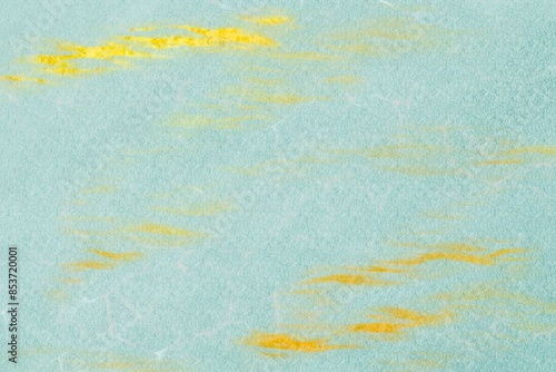 金色の入った水色和紙