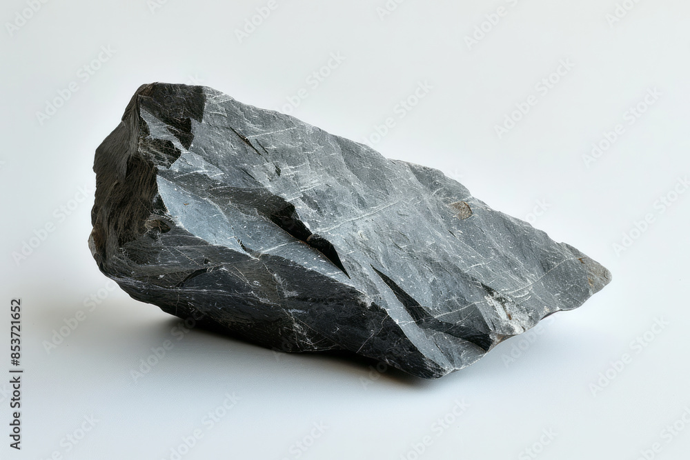 Elegant depiction of a simple stone tool, set against a clean white surface, Elegant depiction of a simple stone tool, set against a clean white surface,
