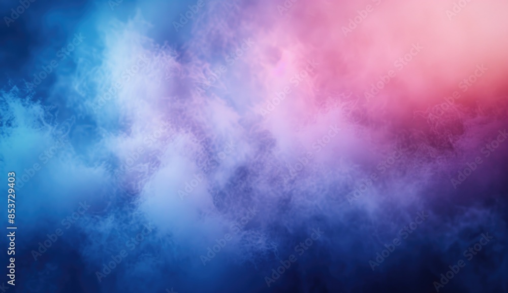 Gradient background, dark blue sky, pink clouds, soft shadows. Gradient background, dark blue sky, pink clouds, soft shadows.