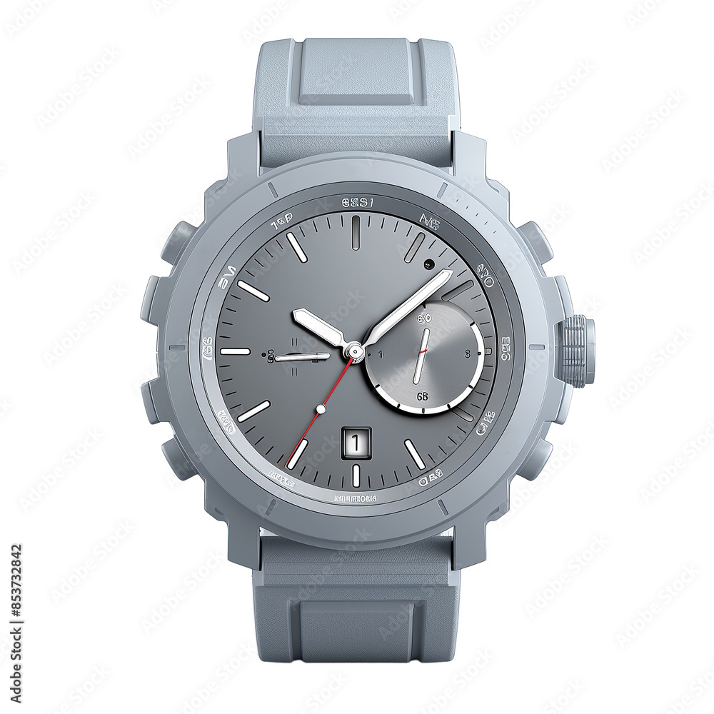 High-quality running watch on transparent background. High-quality running watch on transparent background.