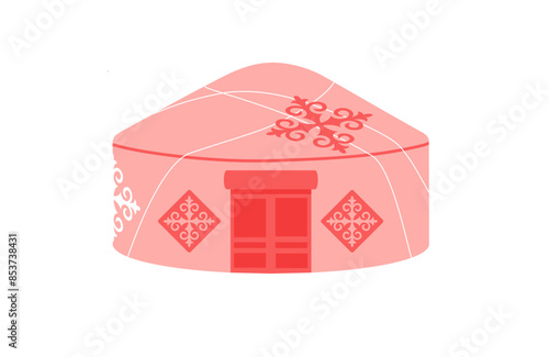 pink yurt