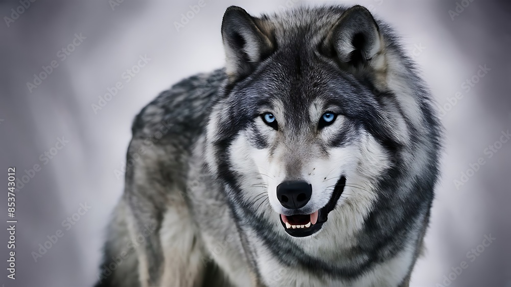Grey Wolf Portrait (High Quality Wallpaper Wild Photography) Grey Wolf Portrait (High Quality Wallpaper Wild Photography)