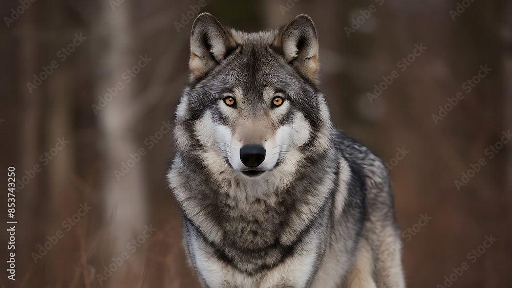 Grey Wolf Portrait (High Quality Wallpaper Wild Photography) Grey Wolf Portrait (High Quality Wallpaper Wild Photography)