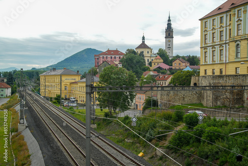 Altstadt von Leitmeritz Litomerice Tschechien photo