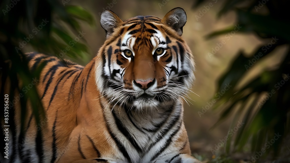 Portrait of a Confident Tiger (High Quality Wallpaper Wild Photography) Portrait of a Confident Tiger (High Quality Wallpaper Wild Photography)
