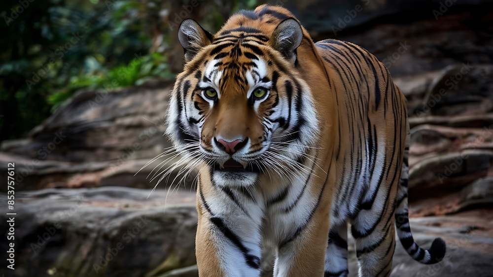 Portrait of a Confident Tiger (High Quality Wallpaper Wild Photography) Portrait of a Confident Tiger (High Quality Wallpaper Wild Photography)