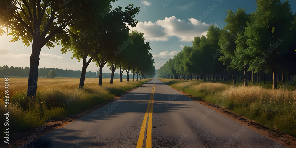 Obraz premium The Road to Virtual Reality