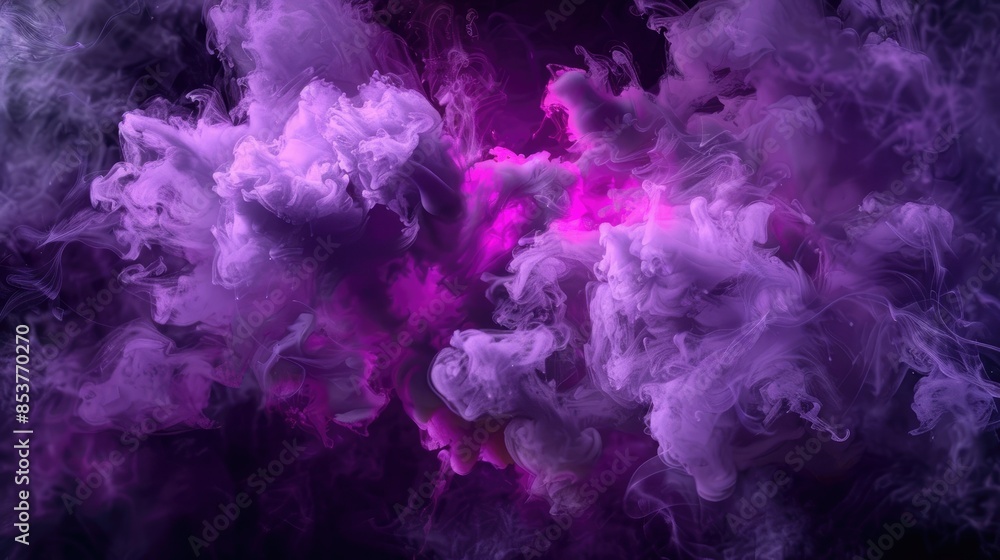 Radiant purple Smoke AI generated Radiant purple Smoke AI generated