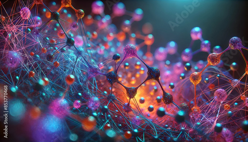 Molecular Biology Visualization, Advanced Biotech Network, Biotechnology Innovation, steriochemistry , close up of sterio isomer 