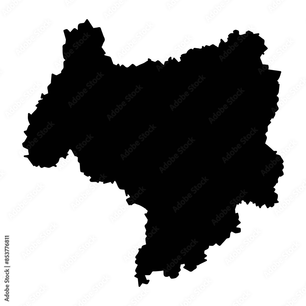 Bryansk Oblast map, administrative division of Russia. Vector illustration. Bryansk Oblast map, administrative division of Russia. Vector illustration.