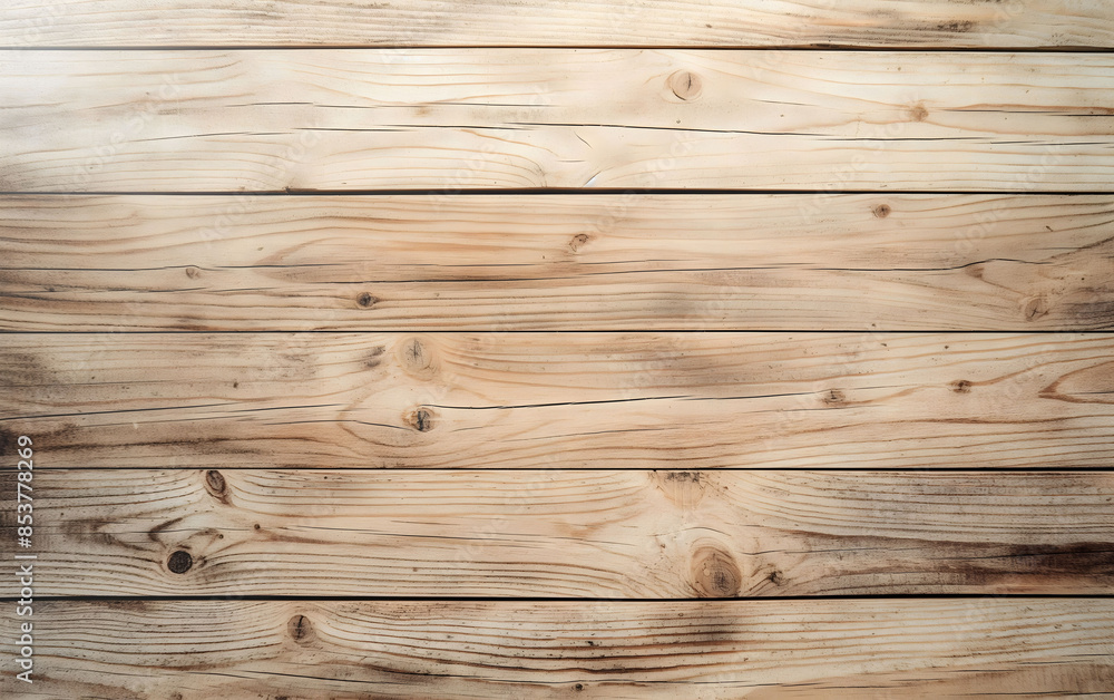 Naklejka premium Light brown wood background