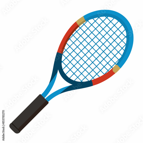 tennis racket and ball