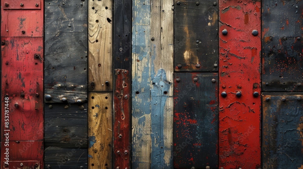 Rustic Wood and Digital Textures: Illustrate a backdrop combining rustic, weathered wood textures with sleek, digital patterns, creating a juxtaposition of old and new. Rustic Wood and Digital Textures: Illustrate a backdrop combining rustic, weathered wood textures with sleek, digital patterns, creating a juxtaposition of old and new.
