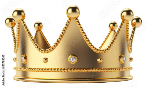 PNG Gold crown jewelry white background accessories.