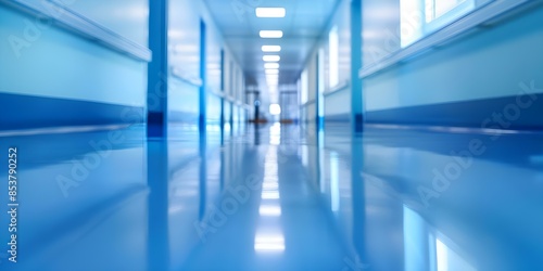 Hospitals are empty, underscoring the importance of individuals in healthcare. Concept Healthcare, Hospitals, Empty, Individuals, Importance © Ян Заболотний