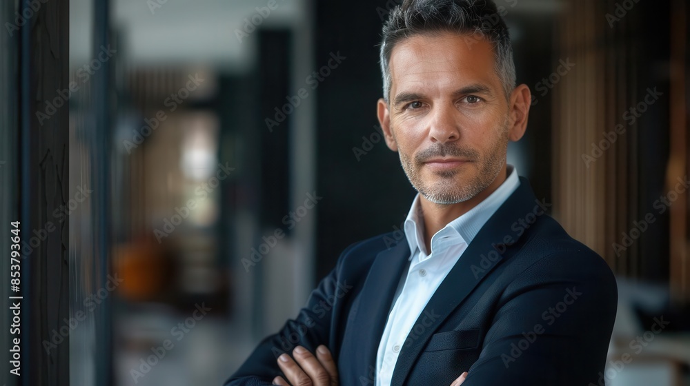 charismatic businessman exuding leadership and authority portrait photography charismatic businessman exuding leadership and authority portrait photography