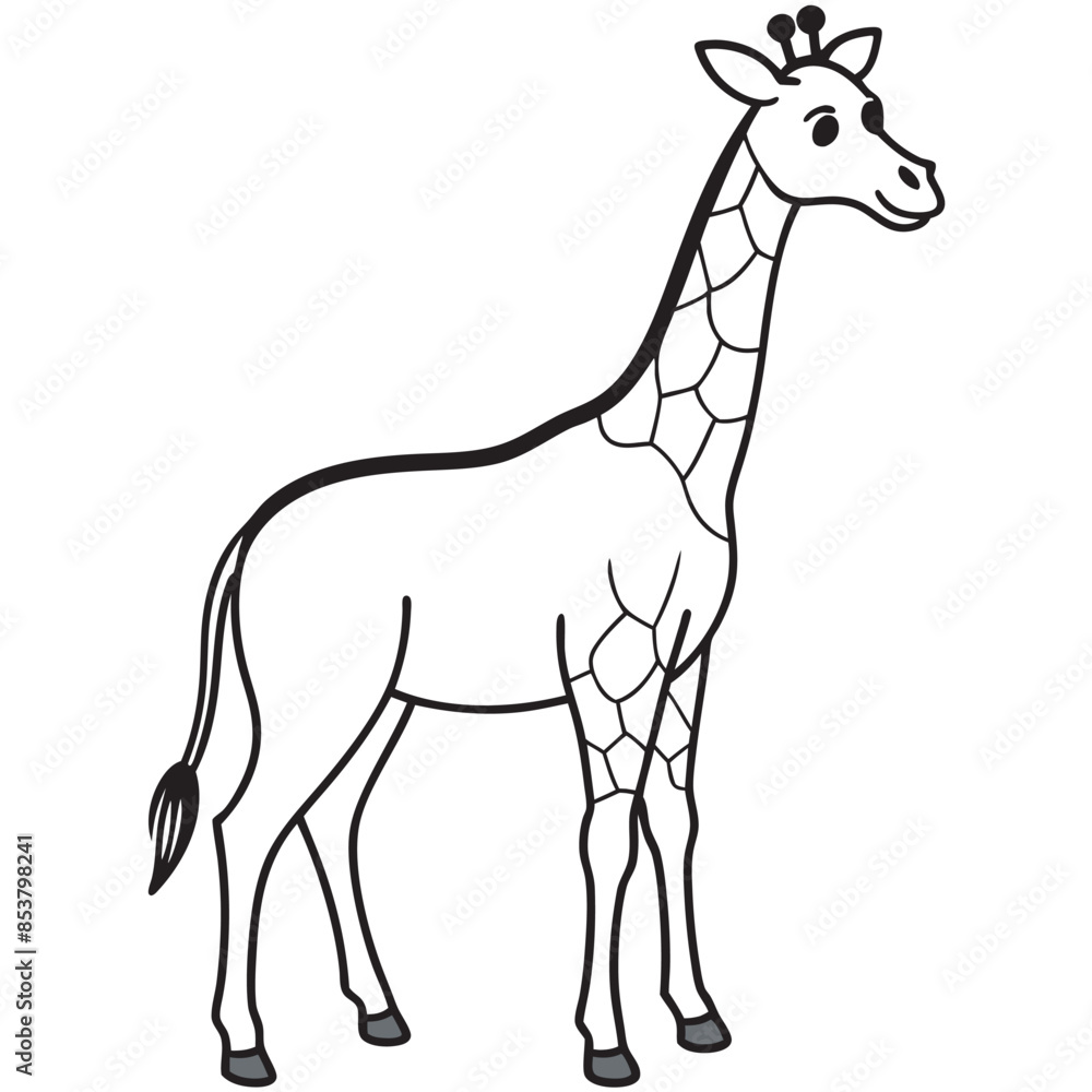 giraffe vector illustration giraffe vector illustration