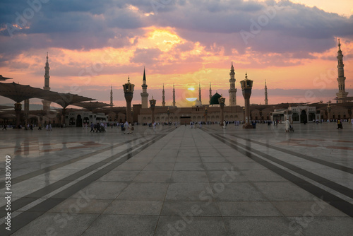 Al Madinah Al Munawwarah Islamic holy place in Saudi Arabia photo