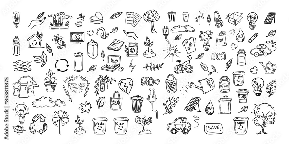 Simple sketch line style elements. Doodle cute ink pen line elements isolated on white background. Doodle arrow, heart, star, decoration symbol, icon set. Vector illustration. Simple sketch line style elements. Doodle cute ink pen line elements isolated on white background. Doodle arrow, heart, star, decoration symbol, icon set. Vector illustration.
