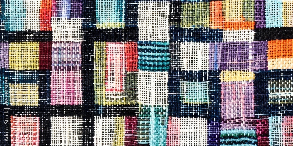 a image of a close up of a colorful piece of fabric a image of a close up of a colorful piece of fabric