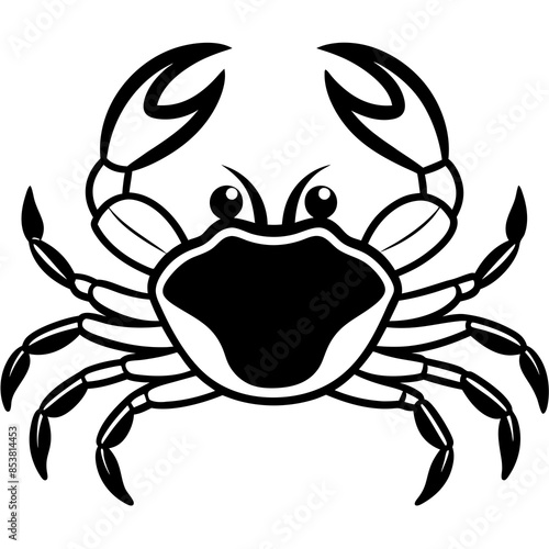 crab vector illustration