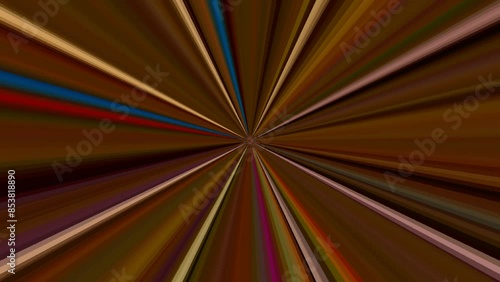 Wallpaper Mural 3D Abstract shining bright lines set wave, colorful, black background	 Torontodigital.ca