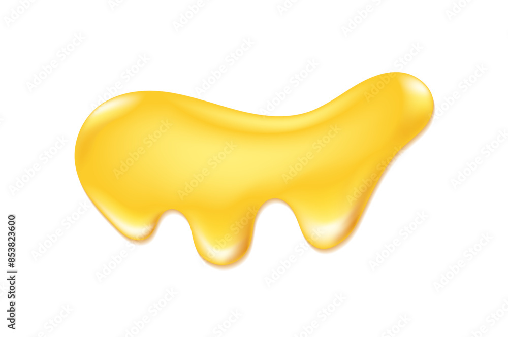 Dripping honey like design element. Dripping honey like design element.