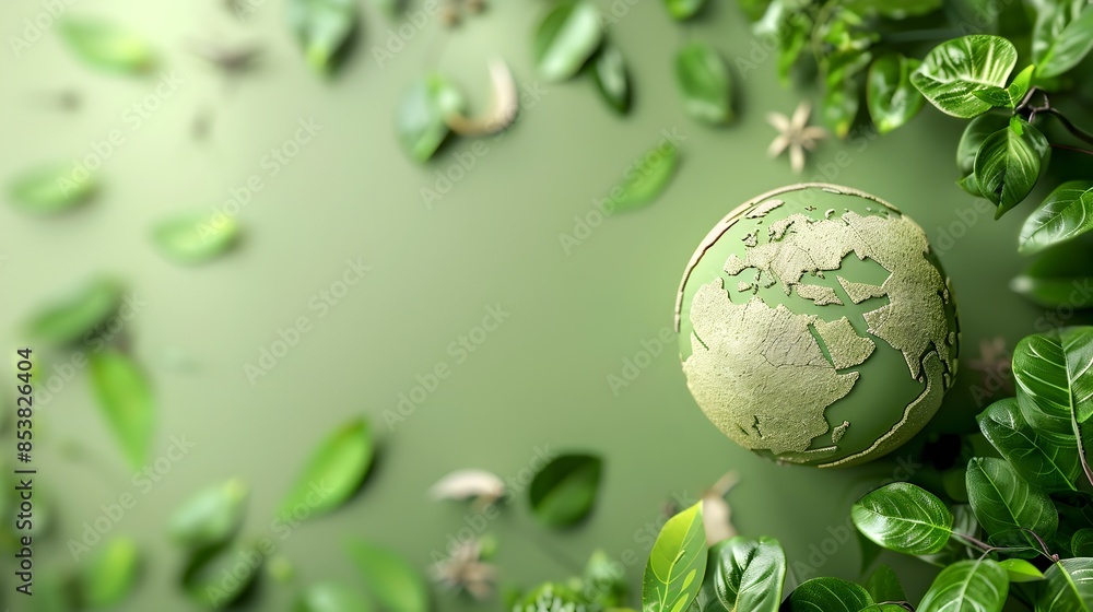 World Nature Conservation Day Backdrop with Standard Green Color and Copy Space World Nature Conservation Day Backdrop with Standard Green Color and Copy Space