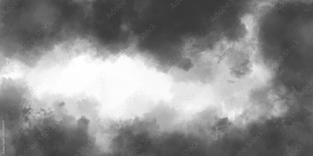 Luxury Cumulonimbus cloud formations on tropical blue sky. Design for your date, postcard, banner. Clouds in the fog. Dark gray, indigo watercolor splash background. Luxury Cumulonimbus cloud formations on tropical blue sky. Design for your date, postcard, banner. Clouds in the fog. Dark gray, indigo watercolor splash background.