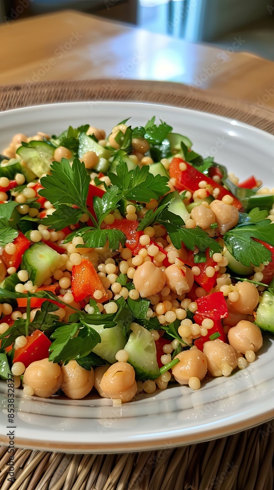 Delicious Fresh Mediterranean Chickpea Salad Recipe Delicious Fresh Mediterranean Chickpea Salad Recipe