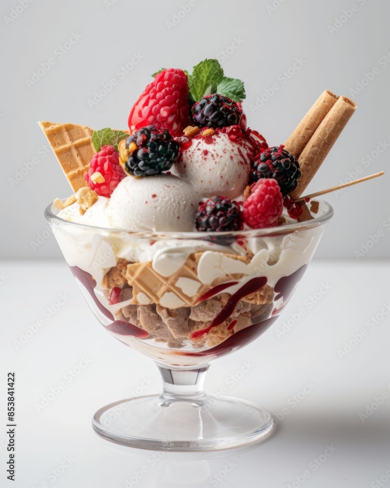 Rustic Ice Cream Sundae Delicacy: Vibrant Colors illustration, Food Blogger Instagram Posts, Wallpaper, banner design, brochure, web, advertising, Rustic Ice Cream Sundae Delicacy: Vibrant Colors illustration, Food Blogger Instagram Posts, Wallpaper, banner design, brochure, web, advertising,